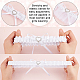 Polyester Lace Bridal Garters(DIY-WH0366-34)-3