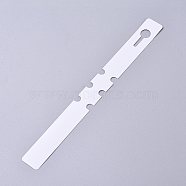 Plastic Plant Labels, for Seed Potted Herbs Flowers Vegetables, White, 211x20x0.2mm(AJEW-WH0109-93B)