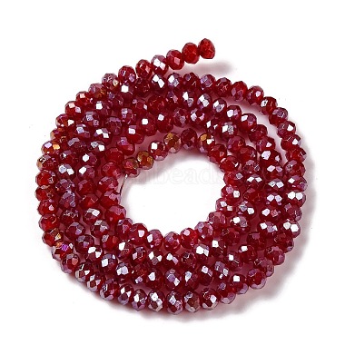 Baking Electroplate Glass Beads Strands(DGLA-A039-J2MM-B19)-2