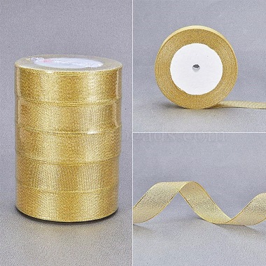 Glitter Metallic Ribbon(OCOR-T001-25mm-JC)-2