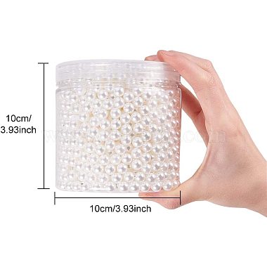 Perles rondes en plastique imitation abs(PH-MACR-F033-8mm-24)-3