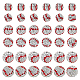 36Pcs 3 Styles Handmade Polymer Clay Rhinestone Beads(CLAY-OC0001-11)-1