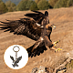 10Pcs Eagle Alloy Keychain(KEYC-DC0001-09)-7
