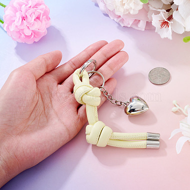 Imitation Leather & Plastic Keychains(KEYC-TAC00080)-5