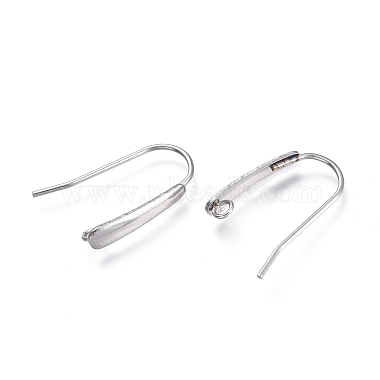 304 Stainless Steel Earring Hooks(X-STAS-K211-02P)-2
