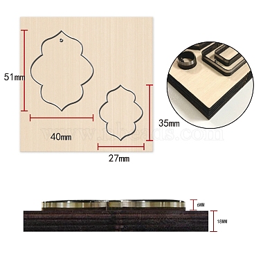 Matrice de découpe de coupe de bois(DIY-WH0178-018)-3