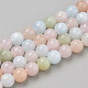 Chapelets de perles en morganite naturelle(G-Q961-08-8mm)-1