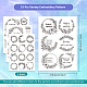 4 Sheets 11.6x8.2 Inch Stick and Stitch Embroidery Patterns(DIY-WH0455-059)-2
