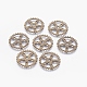 Tibetan Style Alloy Gear Chandelier Components(TIBE-S249-AB-FF)-2