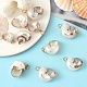 Electroplated Spiral Shell Pendants(BSHE-YW0001-07G)-1