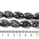 hilos de piedra natural de seda negra / hilos de perlas de netstone(G-L164-A-24)-5