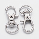 Alloy Swivel Lobster Claw Clasps(E341-4)-2
