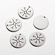 Spray Painted Stainless Steel Charms(STAS-I051-E10)-1