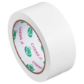 PE & Gauze Adhesive Tapes for Fixing Carpet, Bookbinding Repair Cloth Tape, White, 4.5cm, about 20m/roll