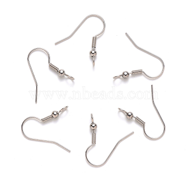 304 Stainless Steel Earring Hooks(STAS-S111-003)-2