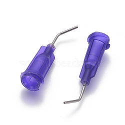 Plastic Fluid Precision Blunt Needle Dispense Tips, Mauve, 26.5~29.5x7.5mm, Pin: 0.7mm(TOOL-WH0080-04E)