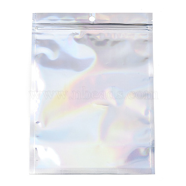 Rectangle Zip Lock Plastic Laser Bags(OPP-YWC0001-15X22)-2