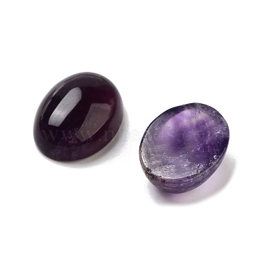 natürlichen Amethyst Cabochons(G-G145-01B-17)-2