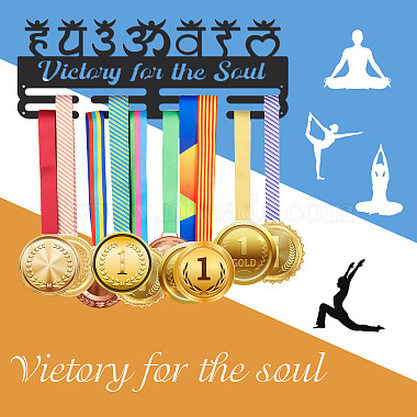 Модная железная вешалка для медалей(ODIS-WH0021-156)-5