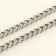 304 Stainless Steel Curb Chains(CHS-R008-08)-1
