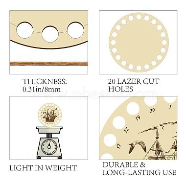ポプラ材の糸巻き板(DIY-WH0360-003)-3