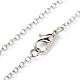 Ожерелья с подвесками в виде куба из светящегося сплава(NJEW-F284-04A)-4