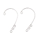 316 Stainless Steel Ear Cuff Findings(X-STAS-H148-01P)-1