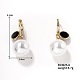 Chic Imitation Pearl Earrings(PO8965-2)-1