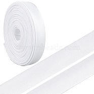 Stain Ribbon, Piping Strips for Clothing Decoration, White, 3/4 inch(19mm), about 3.83 Yards(3.5m)/pc(SRIB-WH0073-36C)