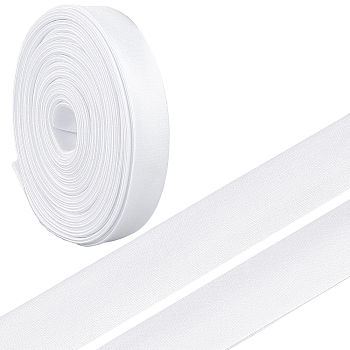Stain Ribbon, Piping Strips for Clothing Decoration, White, 3/4 inch(19mm), about 3.83 Yards(3.5m)/pc