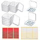 20Pcs Transparent Plastic Nail Art Tool Storage Box(CON-BC0007-03D)-1
