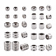 50Pcs 10 Style 304 Stainless Steel Grooved Beads(STAS-FW0001-19)-7