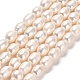 Natural Cultured Freshwater Pearl Beads Strands(PEAR-E016-062)-1