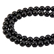ARRICRAFT Natural Obsidian Beads Strands(G-AR0004-63)-1