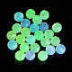 Luminous Acrylic Beads(OACR-E010-17)-1