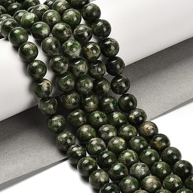 natürliche diopside Perlen Stränge(G-R006-A01-01)-2