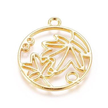 Golden Ring Alloy Pendants