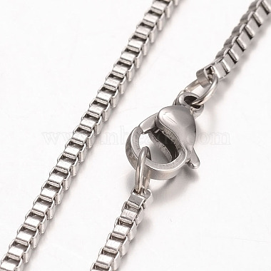 316 Surgical Stainless Steel Venetian Chains Necklaces(NJEW-JN01293-03)-2