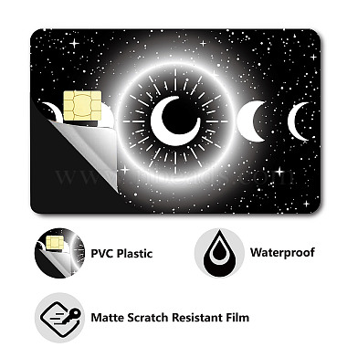 pegatinas de tarjetas impermeables de plástico pvc rectangulares(DIY-WH0432-104)-3