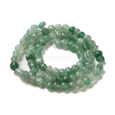 Natural Green Aventurine Beads Strands(G-D081-A09)-2