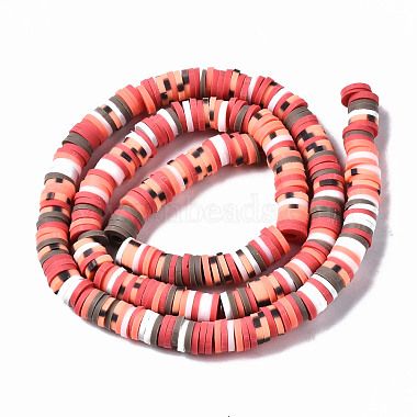 Handmade Polymer Clay Beads Strands(CLAY-N008-010-H72)-3