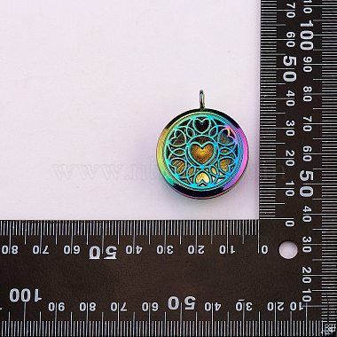 7pcs 7 pendentifs de médaillon en alliage de placage de style rack(FIND-SZ0006-01)-8