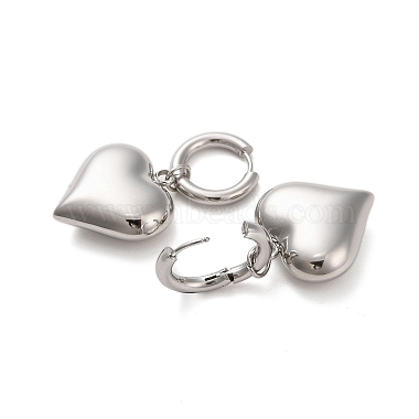 304 Stainless Steel Pendant Earrings(EJEW-R160-02P)-2