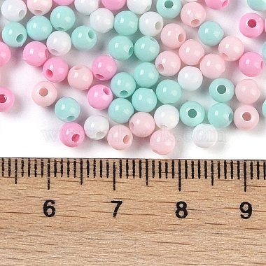 Opaque Acrylic Beads(OACR-H118-07B-07)-4