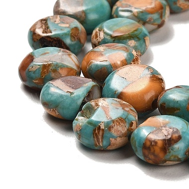 Synthetic Regalite/Imperial Jasper/Sea Sediment Jasper Beads Strands(G-F765-M02-01)-4