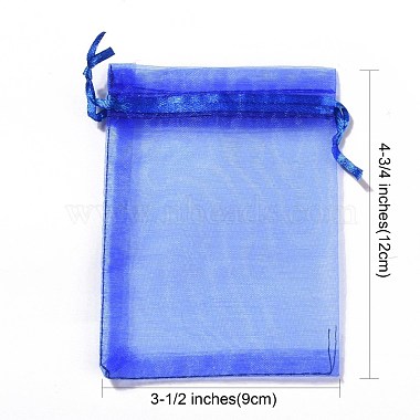 オーガンジーギフトバッグ巾着袋(X-OP-ZX001-9x12cm-M)-4