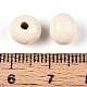 スプレー塗装された丸い天然シマウッドビーズ(WOOD-A018-8mm-10)-3