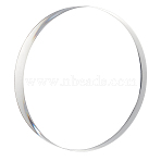 Transparent Acrylic Board, Flat Round, Clear, 150x20mm(TACR-WH0021-13A)