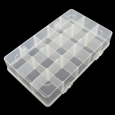 Прямоугольник пластиковые контейнеры для хранения бисера(CON-Q024-17)-2