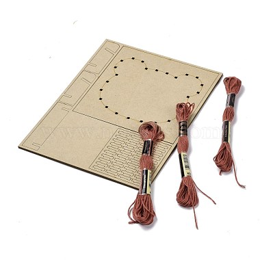 Kit d'art à cordes bricolage arts et artisanat pour enfants(DIY-P014-B06)-3